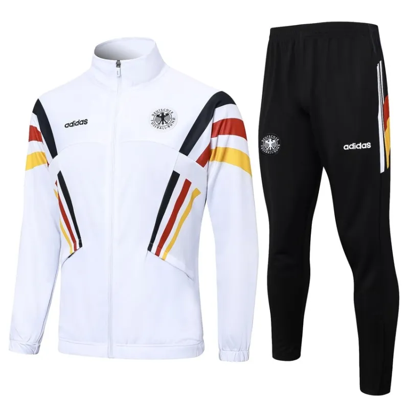 Giacca sportiva + pantaloni della Germania 2024/25 - Bianco