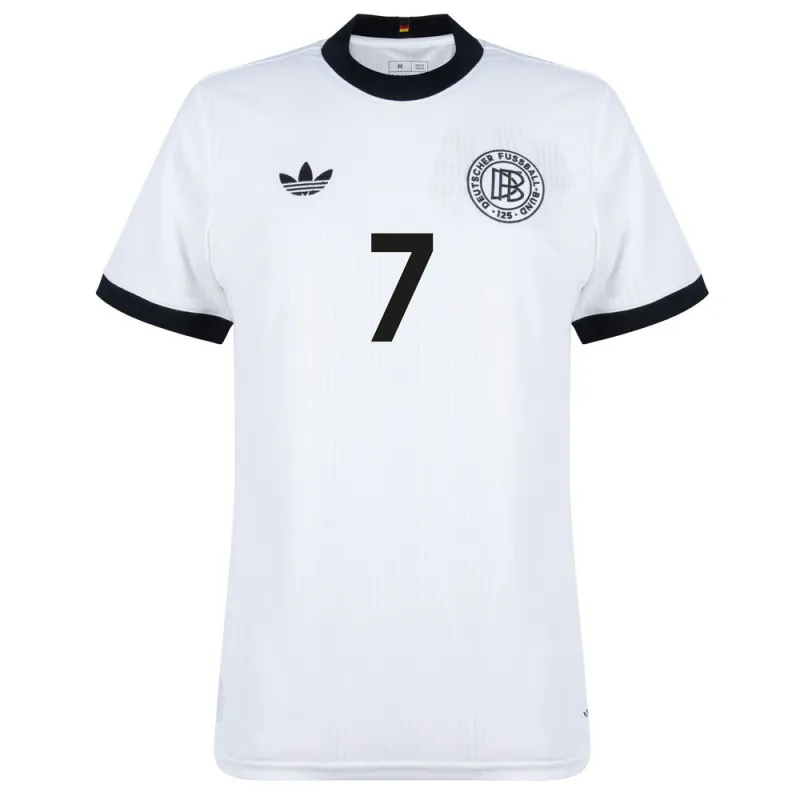 Schweinsteiger Germany 125th Anniversary Jersey - Fan Version - White