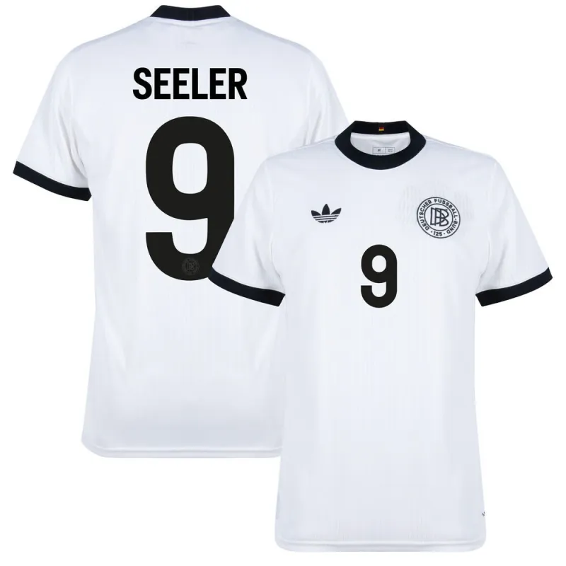 Seeler Germany 125th Anniversary Jersey - Fan Version - White