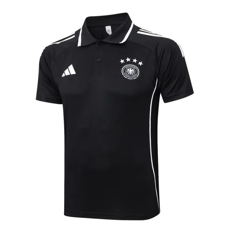 Germany 2025/26 Sports Polo - Black