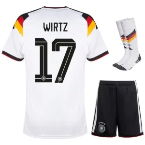 Allemagne WIRTZ 2026/27 Ensemble enfant domicile - Blanc