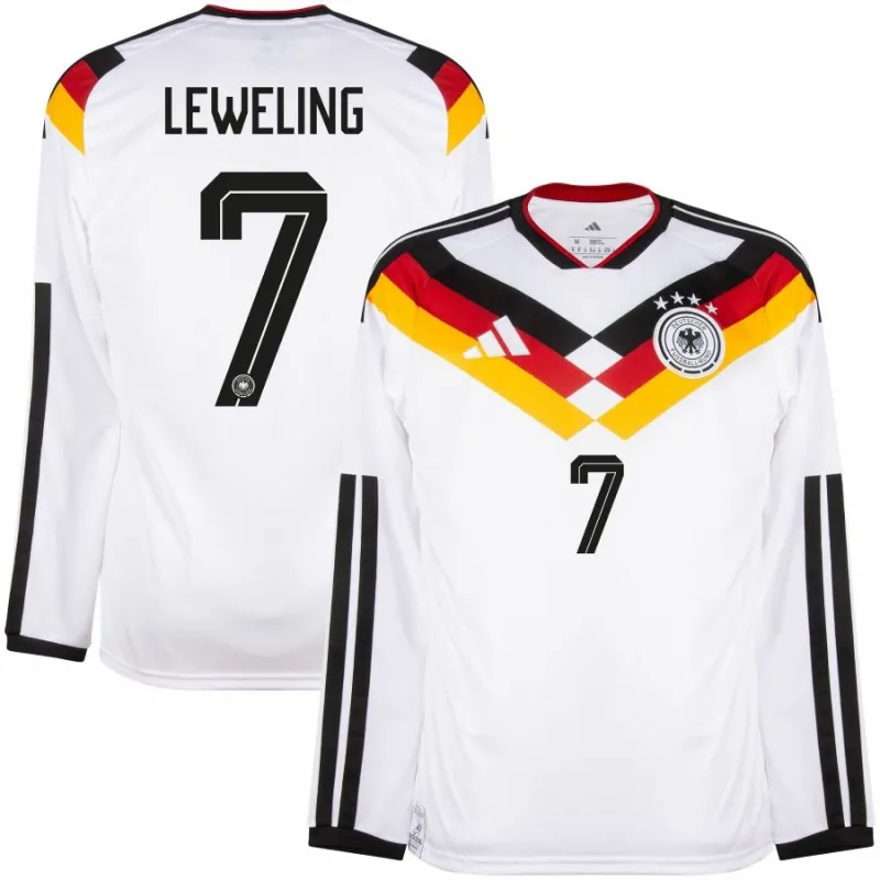 Allemagne LEWELING 2026/27 Maillot domicile à manches longues - Blanc
