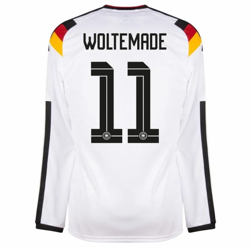Germany WOITEMADE 2026/27 Home Long Sleeve Jersey - White