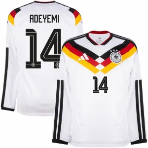 Allemagne ADEYEMI 2026/27 Maillot domicile à manches longues - Blanc