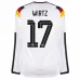 Allemagne WIRTZ 2026/27 Maillot domicile à manches longues - Blanc