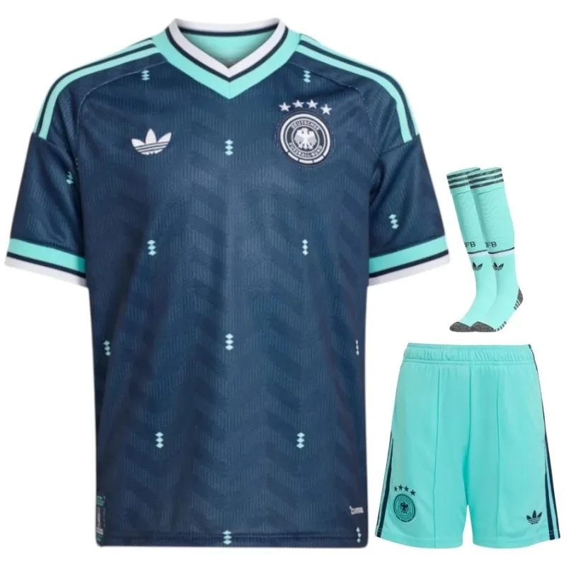 Germany 2026/27 Kids Away Set Blue