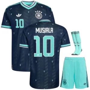 Germany MUSIALA 2026/27 Kids Away Set Blue