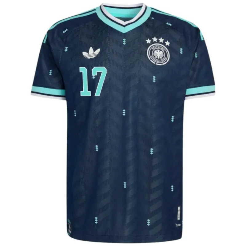 Germany WIRTZ 2026/27 Away Jersey Blue