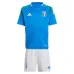 Italy's 2024/25 Home Children's Jersey Set - Blue