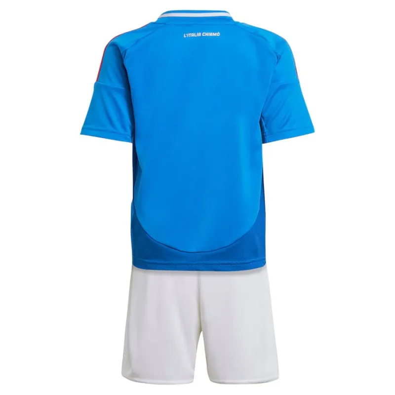 Italy's 2024/25 Home Children's Jersey Set - Blue