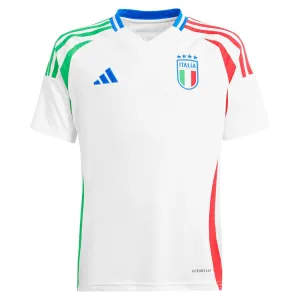 Italy's 2024/25 Away Kids' Jersey - White