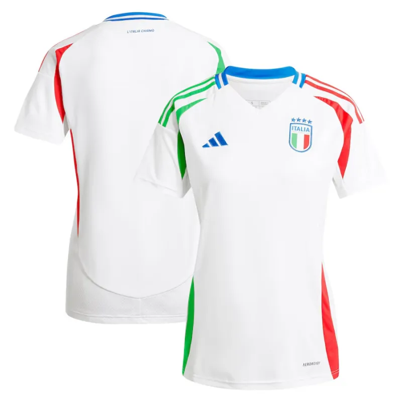 Italy's 2024/25 Away Women's Jersey - White