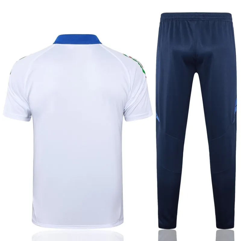 Italy's 2024/25 POLO sportswear + trousers - white