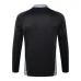 Italy's 2024/25 long-sleeved sportswear + pants - black