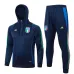 Italy's 2024/25 hooded sportswear + pants - blue