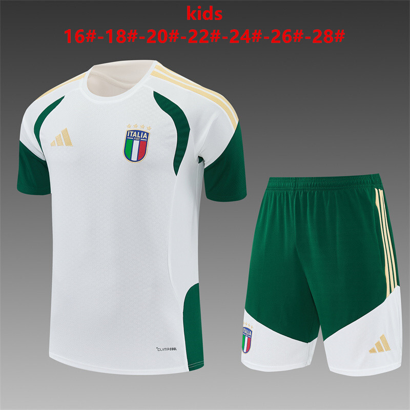 Italy 2026/27 Kids Training Set white