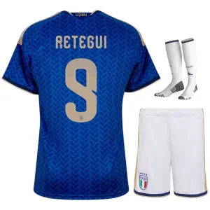 Italy RETEGUI 2026/27 Home Kids' Kit - Blue
