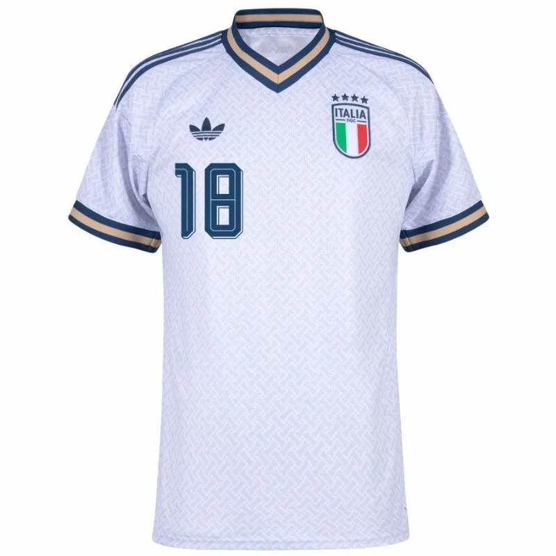 Italy BARELLA 2026/27 Away Jersey White