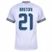 Italia BASTONI 2026/27 Camiseta Visitante Blanco