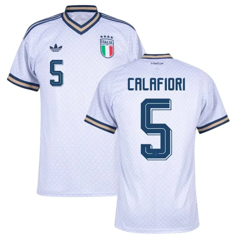 Italia CALAFIORI 2026/27 Camiseta Visitante Blanco