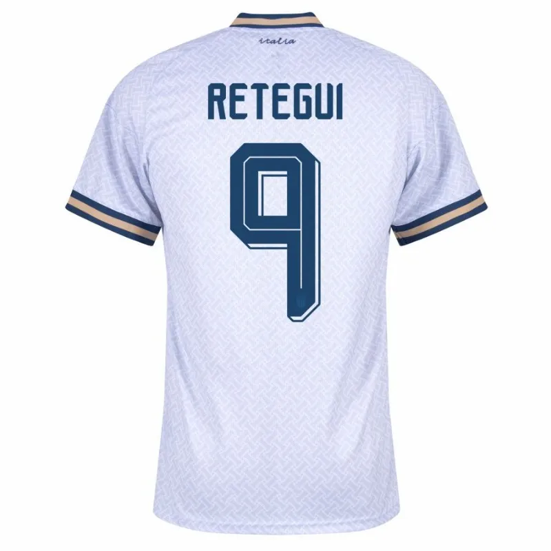 Italy RETEGUI 2026/27 Away Kids Kit White