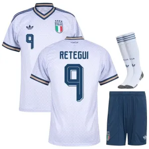 Italy RETEGUI 2026/27 Away Kids Kit White