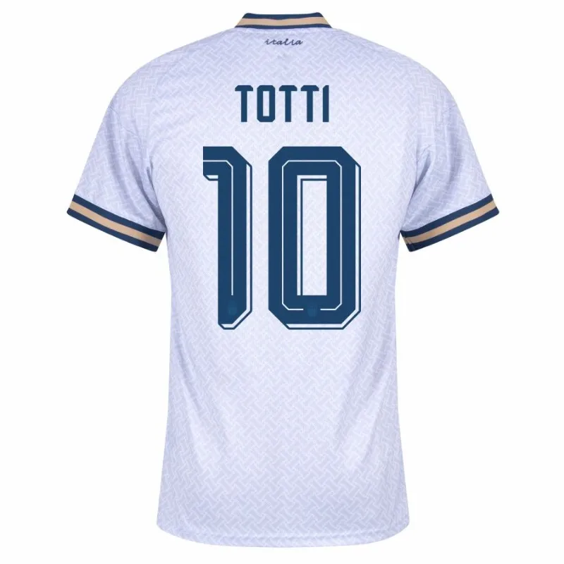 Italy TOTTI 2026/27 Away Jersey White