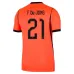 Netherlands F. DE JONG 2026/27 Home Kids Kit Orange