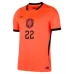 Netherlands DUMFRIES 2026/27 Home Jersey Orange