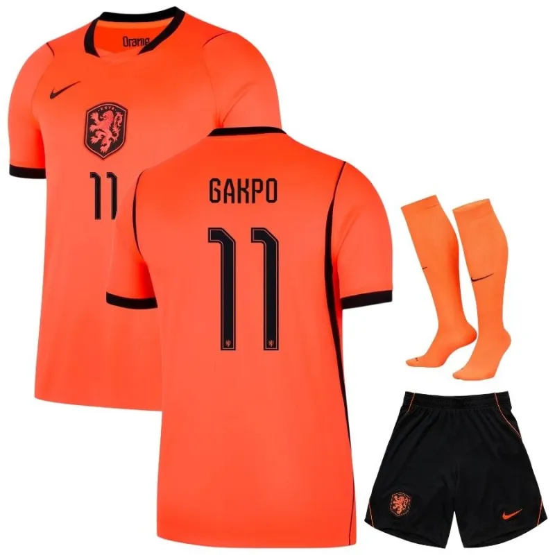 Netherlands GAKPO 2026/27 Home Kids Kit Orange