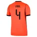 Netherlands VIRGIL 2026/27 Home Kids Kit Orange