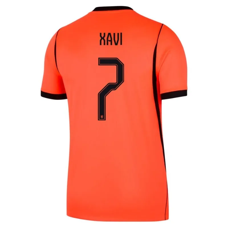 Países Bajos XAVI 2026/27 Camiseta Local Naranja
