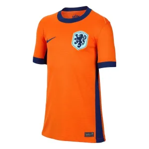 The Netherlands' 2024/25 home kids' football jersey - orange