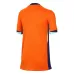 The Netherlands' 2024/25 home kids' football jersey - orange