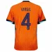 Virgil's Netherlands 2024/25 home football jersey - orange