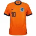 Memphis' Netherlands 2024/25 home football jersey - orange