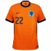 Dumfries' Netherlands 2024/25 home football jersey - orange