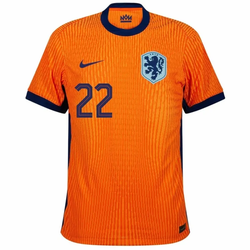 Dumfries' Netherlands 2024/25 home football jersey - orange