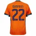 Dumfries' Netherlands 2024/25 home football jersey - orange