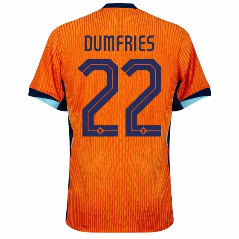 Dumfries' Netherlands 2024/25 home football jersey - orange