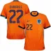 Dumfries' Netherlands 2024/25 home football jersey - orange