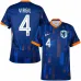 Virgil's Netherlands 2024/25 away football jersey - blue