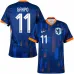 Gakpo's Netherlands 2024/25 away football jersey - blue