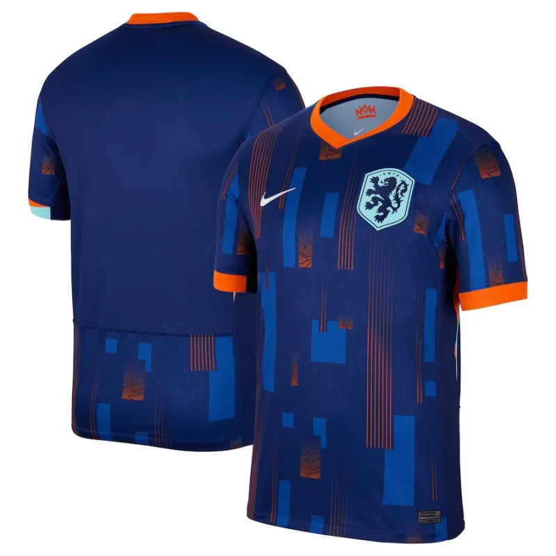 Netherlands 2024/25 away football jersey - player version - blue