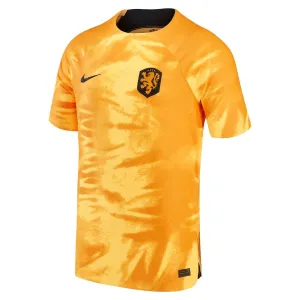 Netherlands' 2022 FIFA World Cup home football jersey - player edition - orange