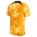 Netherlands' 2023/24 home kids' football kit - orange