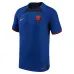 Netherlands' 2022 FIFA World Cup away football jersey - player version - blue