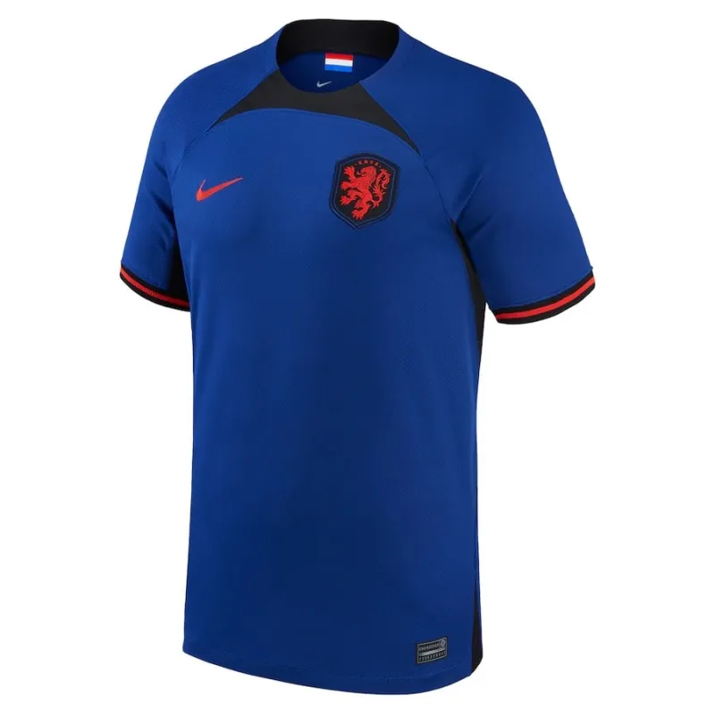 Netherlands 2022/23 away kids Kit- blue