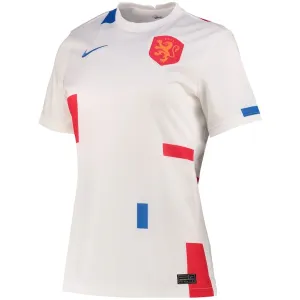 Netherlands' 2022 FIFA World Cup away women's football jersey - white