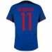 Berghuis' Netherlands 2022 FIFA World Cup away football jersey - blue